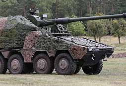 Německo pořizuje od KNDS 80 samohybných 155mm houfnic RCH 155 Boxer