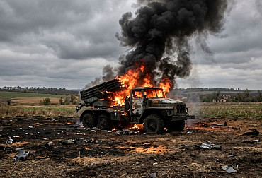 Grad v plamenech: K-2 ukázala, jak loví ruské raketomety i útočné skupiny