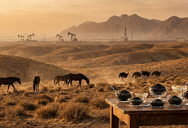 Kaviár, ropa, koně a pštrosi: Jak žil íránský nejvyšší vůdce Alí Chameneí