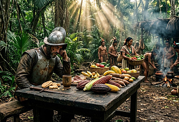 Dobyvatelův stůl: Co jedli conquistadoři – a proč bez domorodců nepřežili