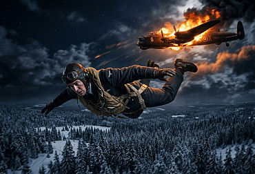 Přežil pád z 5,5 kilometru bez padáku. Příběh střelce RAF Alkemadeho