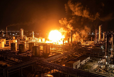 Chemie pro válku pod palbou: Ukrajinský útok zasáhl podnik na jihu Volgogradu