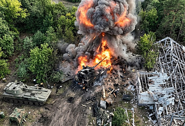 Ruská Gvozdika si myslela, že je v bezpečí. Pak ji našel ukrajinský dron
